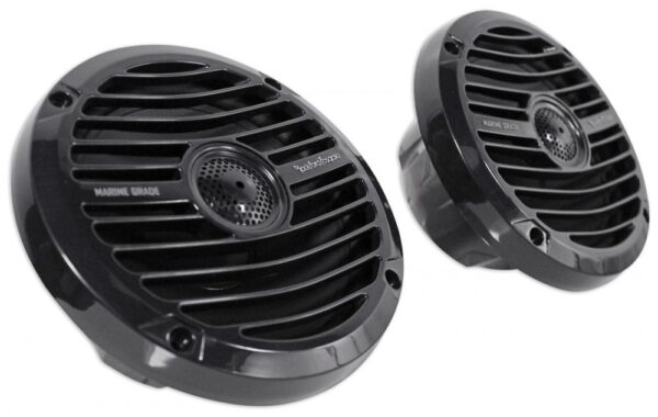 Rockford Fosgate RM1652B Prime Series 6.5" Black 150 Watt Coaxial Waterproof Marine Speakers