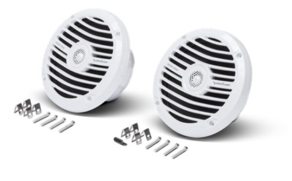 Rockford Fosgate RM0652 Prime Series 6.5" White 100 Watt Coaxial Waterproof Marine Speakers