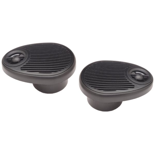 PQN Audio SPA22-4BK Black 2" 4 ohm 30 Watt Component Waterproof Speakers