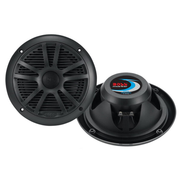 Boss Audio MR6B Black 6.5" 180W Dual Cone Waterproof Marine Speakers