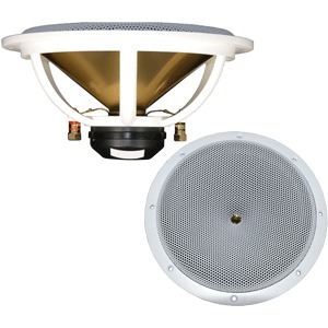 DC Gold Audio N9.5R 9 1/2" White Reference 300 Watt 8 Ohm Waterproof Marine Speakers