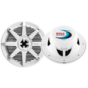 Boss Audio MR62W White 6.5″ 100 Watt Coaxial Waterproof Marine Speakers