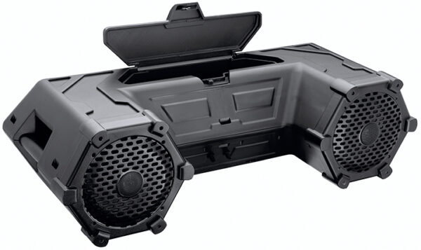 Planet Audio PATV85 8" 700 Watt USB Charging Bluetooth Waterproof Stereo System With LED Light Strip For ATVs PWCs