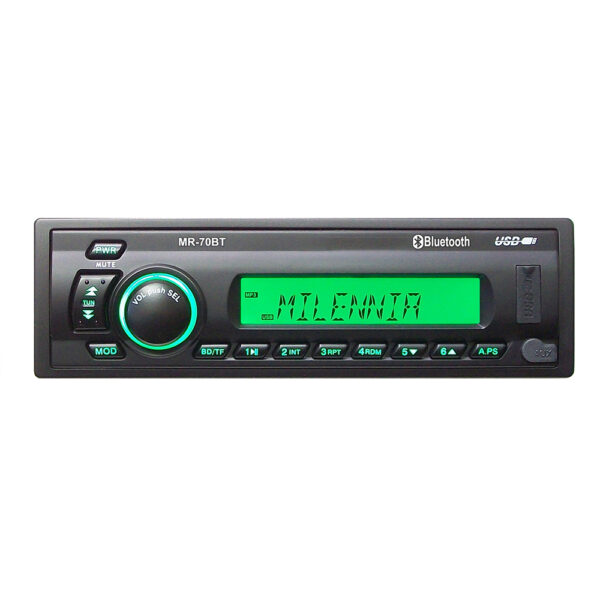 Milennia MR70BT AM/FM Radio Receiver USB Port Bluetooth 160 Watt Marine Stereo