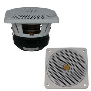 DC Gold Audio N4R Reference 4" White 8 Ohm 300 Watt Waterproof Marine Speakers