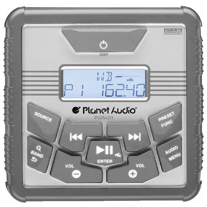 Planet Audio PGR42R Wired Waterproof Remote For PGR45B Stereo