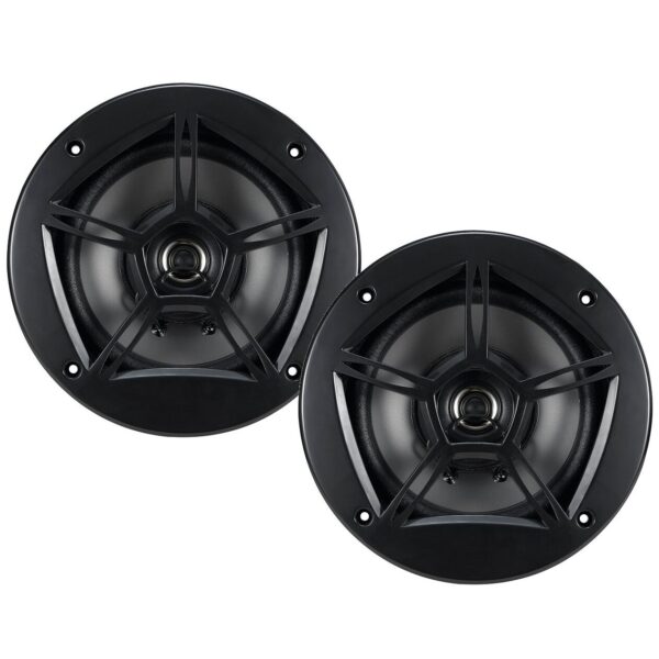 Planet Audio PM65B Black 6.5" Coaxial 200 Watt Waterproof Marine Speakers