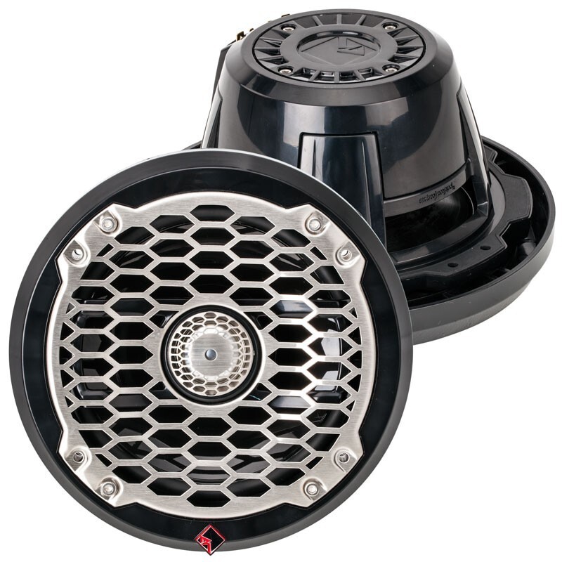 Rockford Fosgate PM2652B 6.5" Black Coaxial 170 Watt Waterproof Marine Speakers