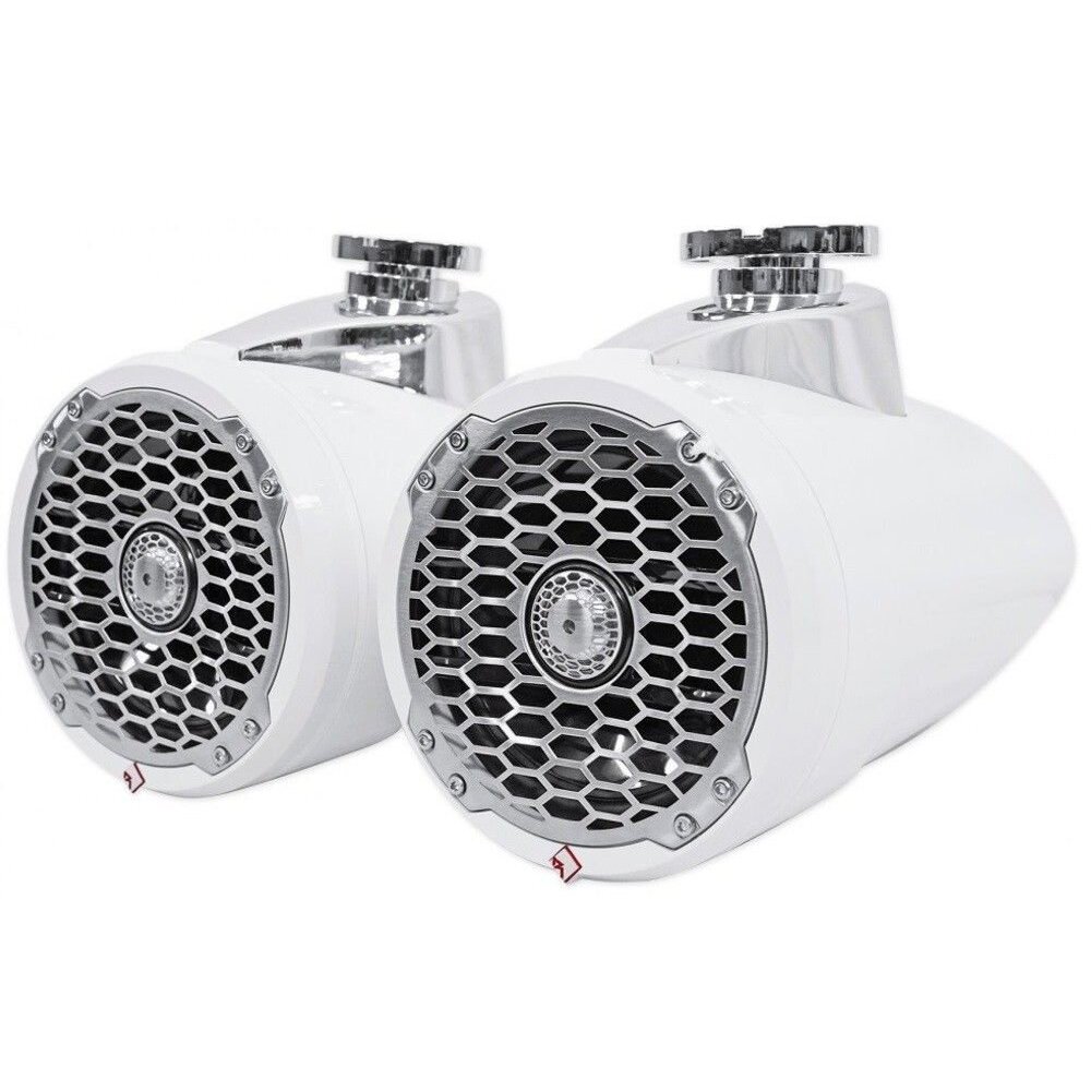 Rockford Fosgate PM2652W 6.5" White 170 Watt Waterproof Wakeboard Tower Speakers