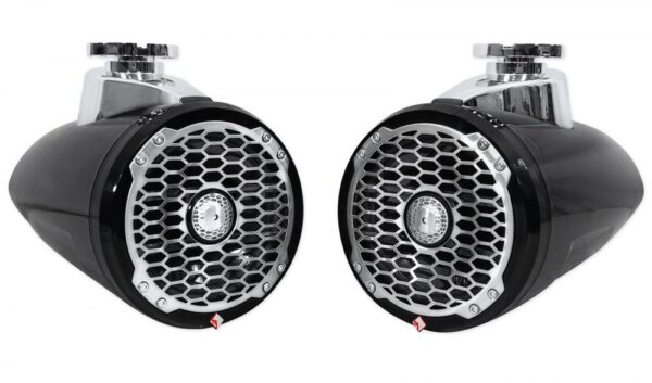 Rockford Fosgate PM2652W-B 6.5" Black 170 Watt Waterproof Marine Wakeboard Tower Speakers