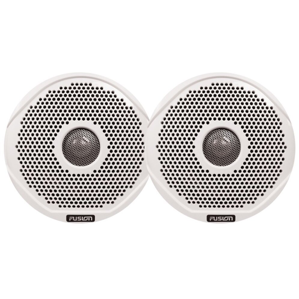 Fusion MS-FR6GW-6 6" Pair White Replacement Grills For FR6021 And FR6022 010-01647-00