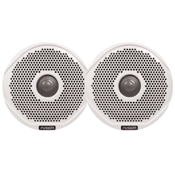 Fusion MS-FR7GW-7 7" Pair White Replacement Grills For FR7022