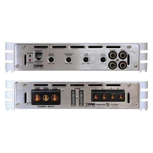 DS18 HYDRO-13001 Monoblock 1 Channel 1300 Watt Marine Amplifier