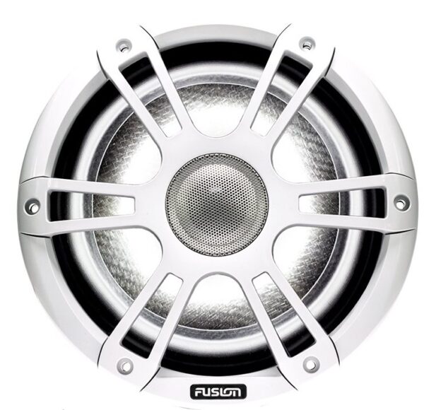 Fusion SG-CL77SPW White 7.7" Signature Series 280 Watt Waterproof Marine Speakers With LED Accent Lighting