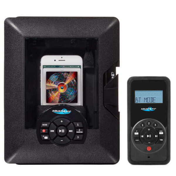 Aquatic AV DM6+ FM/MP3/iPod/USB Bluetooth Digital Media Locker Waterproof Marine Stereo
