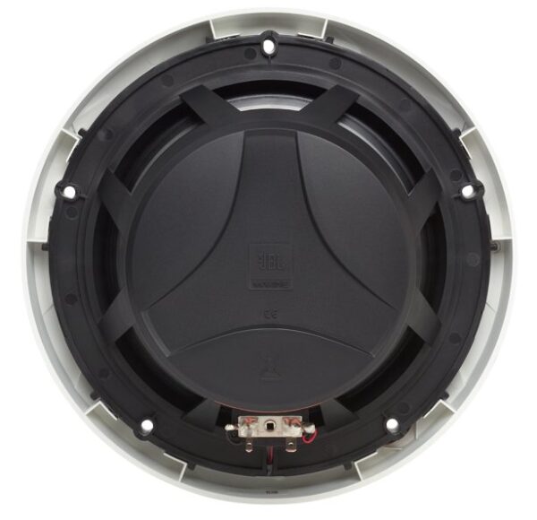 JBL MS8LW 8" White 450 Watt Coaxial Waterproof Marine Speakers With RGB LED Accent Lights