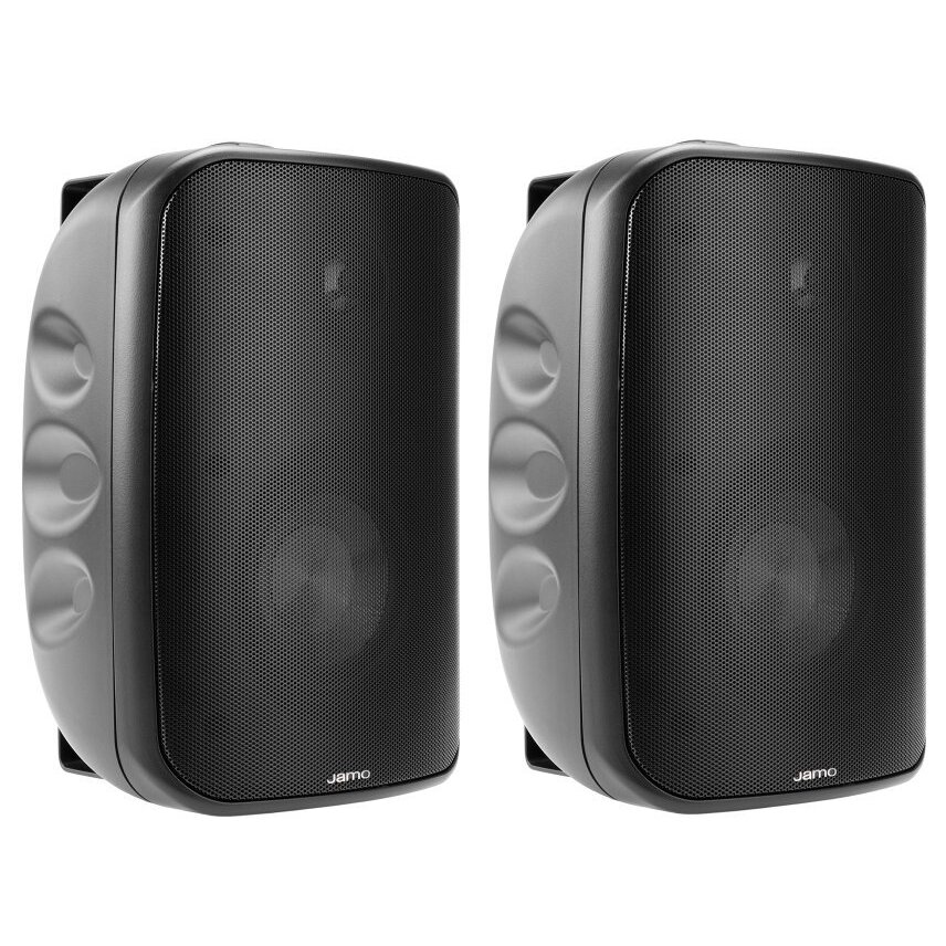 Jamo I/O 5B Black 5.25" (Pair) 80 Watt Component Waterproof Box Marine Speakers