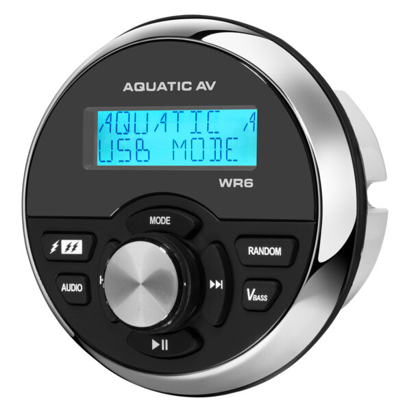 Aquatic AV WR6 Waterproof Wired Remote Control For 6 Series Stereos