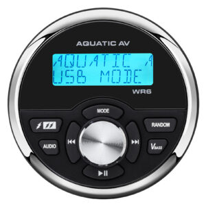 Aquatic AV WR6 Waterproof Wired Remote Control For 6 Series Stereos
