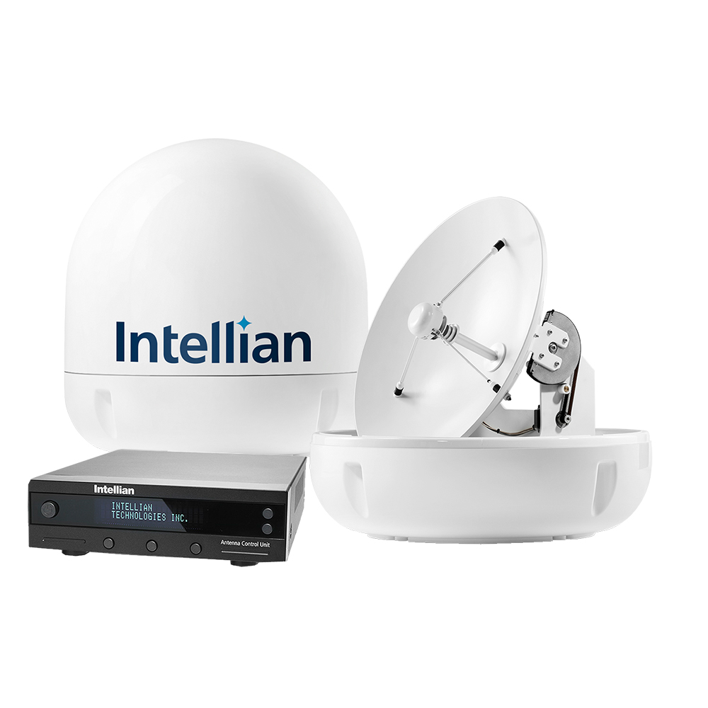Intellian i6P Linear System With 23.6" Reflector & Universal Quad LNB