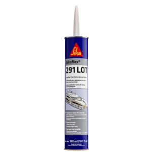 Sika Sikaflex® 291 LOT Slow Cure Adhesive & Sealant 10.3oz(300ml) Cartridge – White