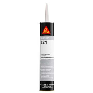Sika Sikaflex® 221 Multi-Purpose Polyurethane Sealant/Adhesive – 10.3oz(300ml) Cartridge – Black