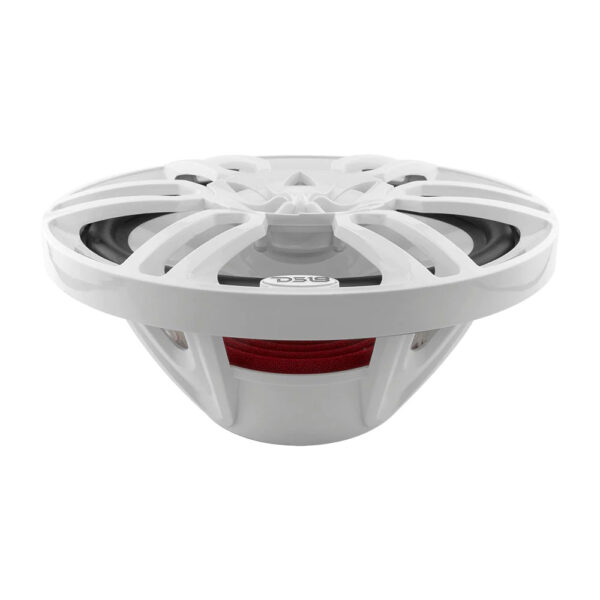 DS18 NXL-69/WH White HYDRO 6 x 9" Coaxial 2-Way 375 Watt Marine Speakers With RGB LED Lights