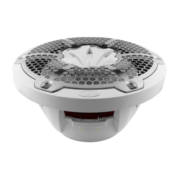 DS18 NXL10MWH White 10″ HYDRO Coaxial 2-Way 600 Watt Waterproof Marine Speakers With RGB LED Lights