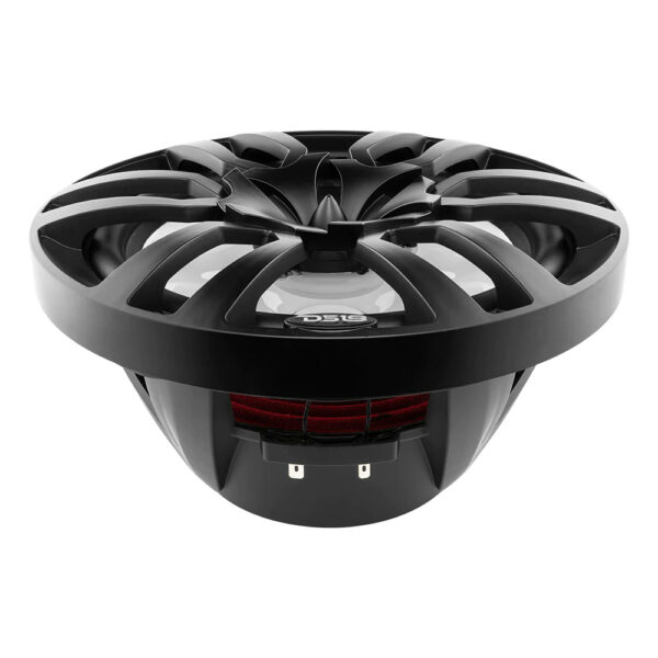 DS18 NXL10BK Black 10″ HYDRO Coaxial 2-Way 600 Watt Waterproof Marine Speakers With RGB LED Lights