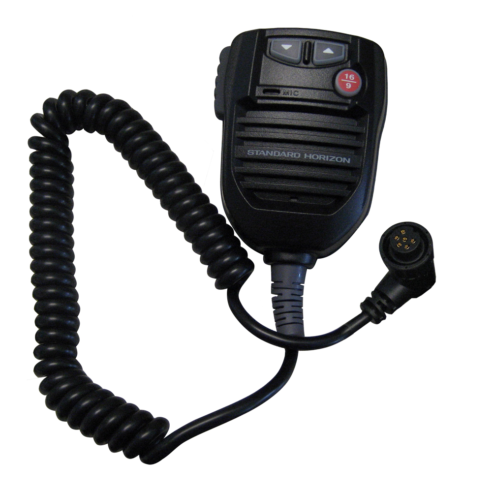 Standard Horizon Replacement VHF MIC For GX5500S & GX5500SM - Black