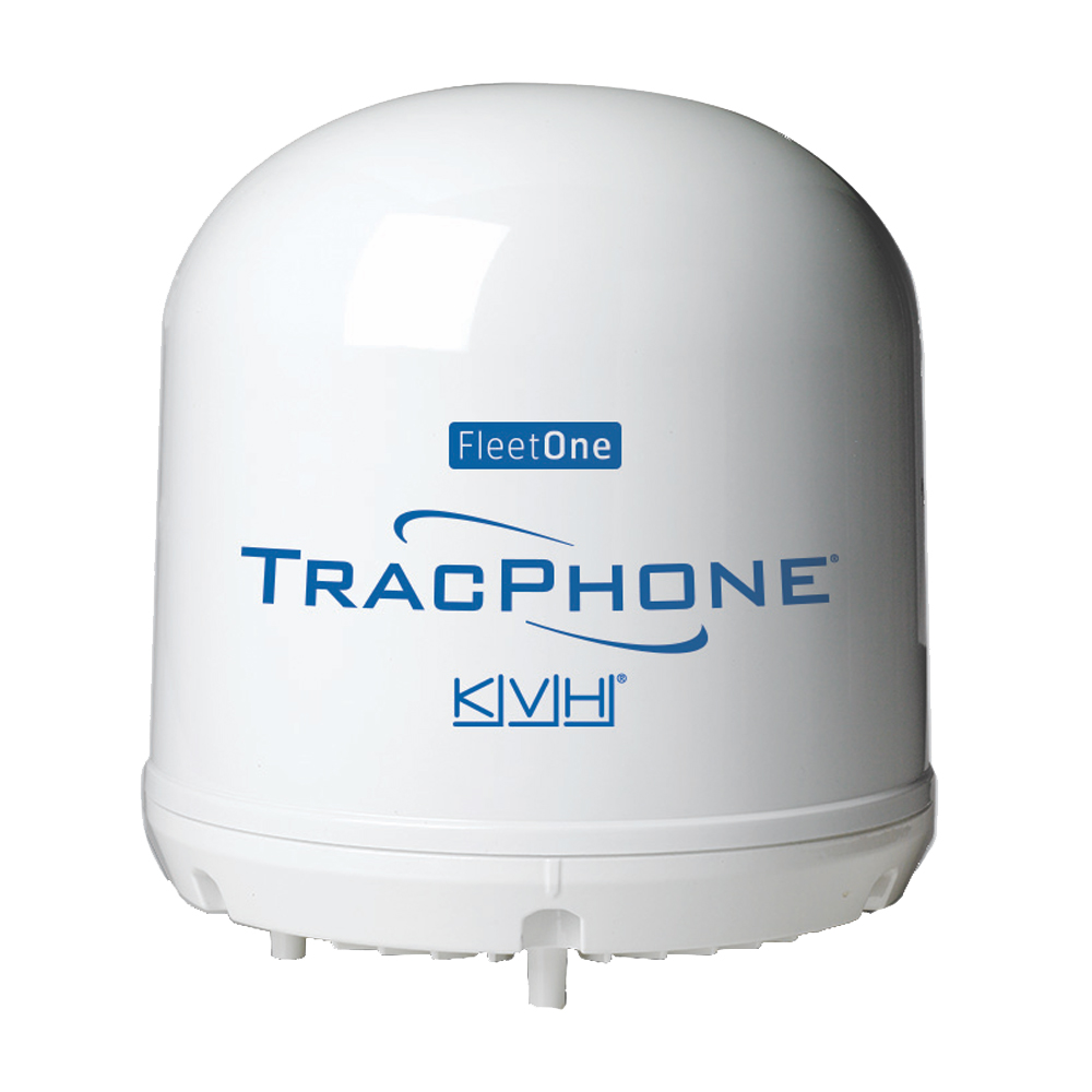 KVH TracPhone® Fleet One Compact Dome With 10M Cable