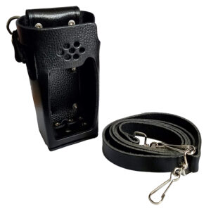 Standard Horizon Leather Case With Belt Loop & Shoulder Strap