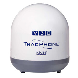 KVH Ultra-Compact TracPhone® V30 With DC-BDU