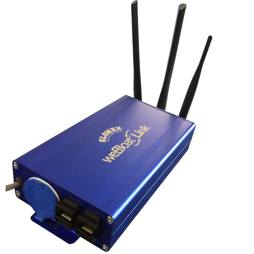 Glomex WeBBoat® Link Single SIM 4G/WiFi Indoor Unit Coastal & Ocean Internet System For North America