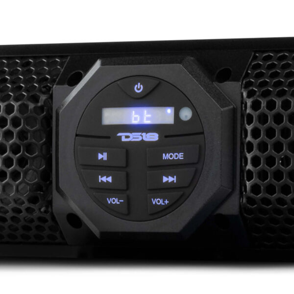 DS18 HYDRO 37" Amplified 2-Way Waterproof Soundbar With Bluetooth