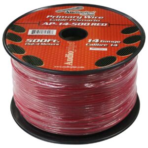 Audiopipe AP14500RD 14 Gauge 500Ft Primary Wire Red