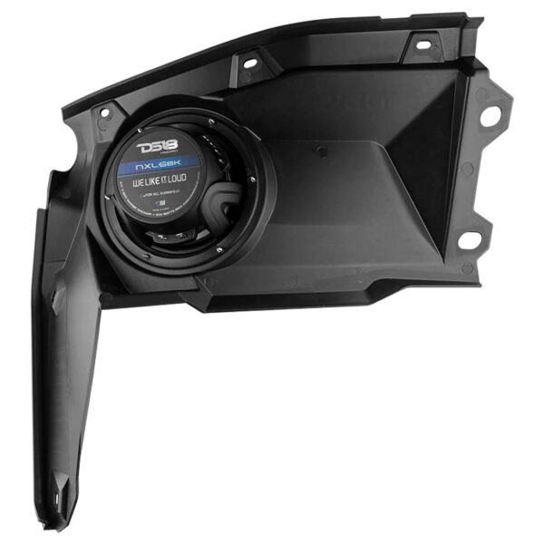 DS18 Can-Am Maverick X3 Dash Panel Loaded Enclosures - 6.5" Speaker Panels with LED Illumination