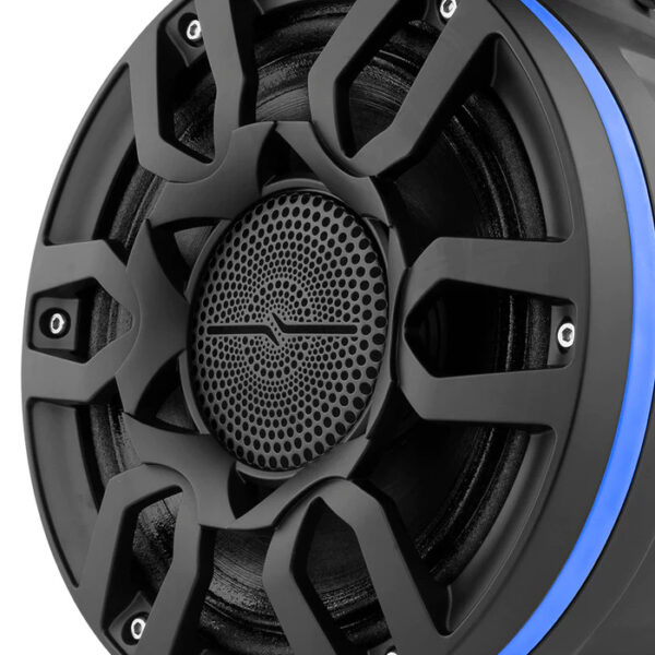 DS18 NXL-X8PRO HYDRO 8" Black Waterproof Marine Wake Tower Speakers With RGB LED Lights