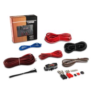 DS18 OFCKIT4 4 Gauge Amplifier Install Kit – OFC 100% Oxygen Free Copper