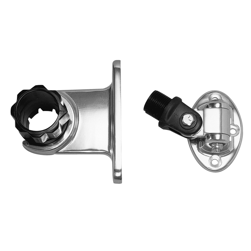 Rupp Standard Antenna Mount Support With 4-Way Base & 1.5" Collar