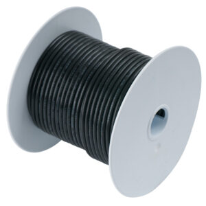 Ancor Black 18 AWG Tinned Copper WIre – 35′