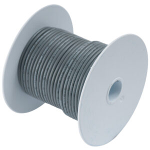 Ancor Grey 18 AWG Tinned Copper Wire – 35′