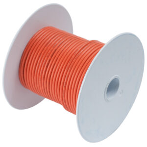 Ancor Orange 18 AWG Tinned Copper Wire – 100′