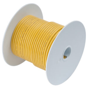 Ancor Yellow 18 AWG Tinned Copper Wire – 35′