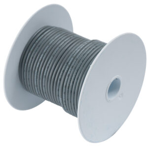 Ancor Grey 14 AWG Tinned Copper Wire – 18′