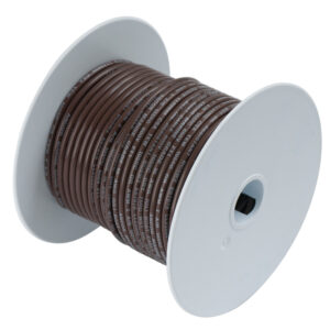 Ancor Brown 10 AWG Tinned Copper Wire – 100′