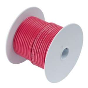 Ancor Red 8 AWG Tinned Copper Wire – 50′