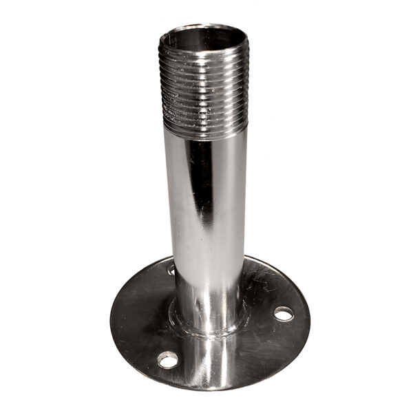 Sea-Dog Fixed Antenna Base 4-1/4" Size With 1"-14 Thread Formed 304 Stainless Steel