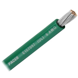 Pacer Green 6 AWG Battery Cable – Sold By The Foot