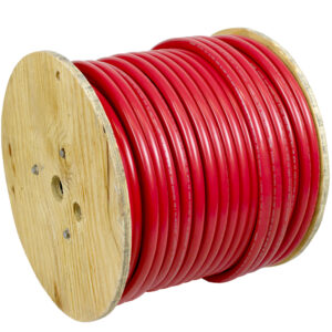 Pacer Red 4 AWG Battery Cable – 250'
